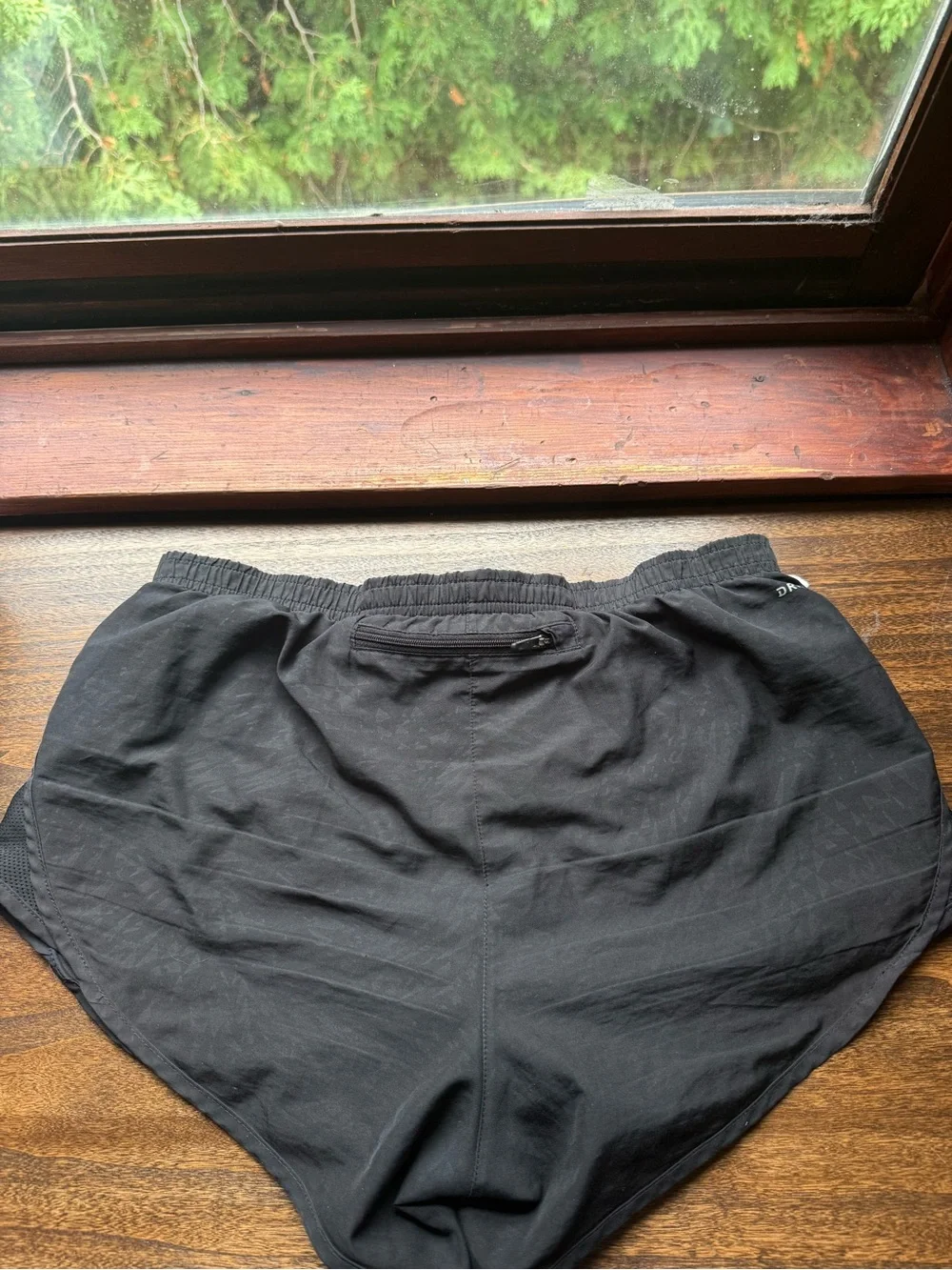 Black Nike women’s athletic shorts